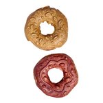 Pet One Treat Donuts Large 2pcs Yellow/Red-small-pet-The Pet Centre