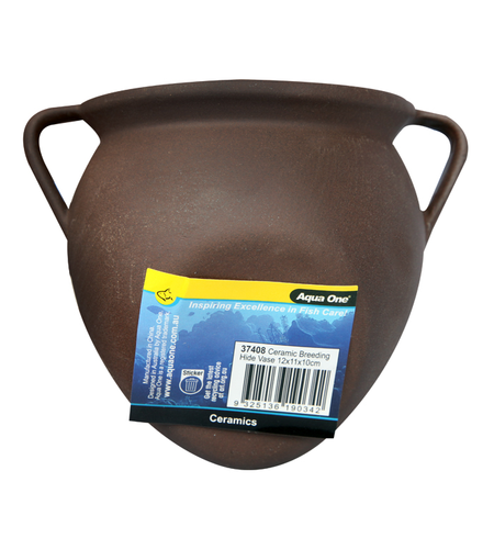 Aqua One Ceramic Breeding Hide Vase 12x11x10cm