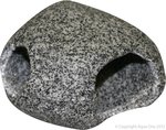 Aqua One Cave Round Large 12.5x12x8cm Granite-fish-The Pet Centre