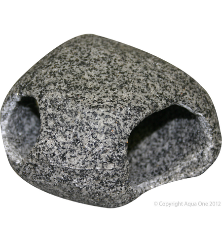 Aqua One Cave Round Large 12.5x12x8cm Granite