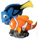 Aqua One Blue Tang & Clownfish 10x9.5x9.8cm-fish-The Pet Centre