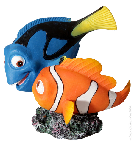 Aqua One Blue Tang & Clownfish 10x9.5x9.8cm