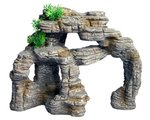 Aqua One Rock Cliff with Plant 26.5x13.5x20.5cm-fish-The Pet Centre