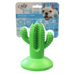 AFP Dental Chews Cactus Large Rubber Green-dog-The Pet Centre