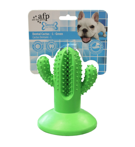 AFP Dental Chews Cactus Large Rubber Green