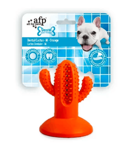 AFP Dental Chews Cactus Medium Rubber Orange