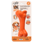 AFP Bone Appetit Crunch Rubber Bone Medium-dog-The Pet Centre