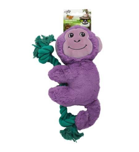 AFP Safari Rope Cuddle Monkey