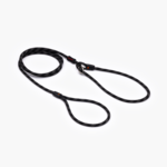EzyDog Luca Leash Lite Black-dog-The Pet Centre