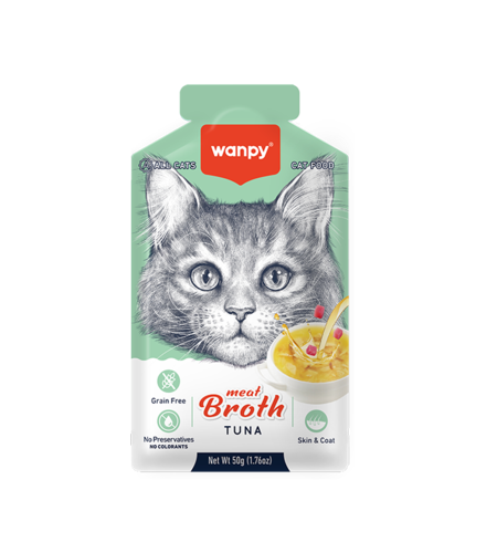 Wanpy Cat Tuna Broth 50g