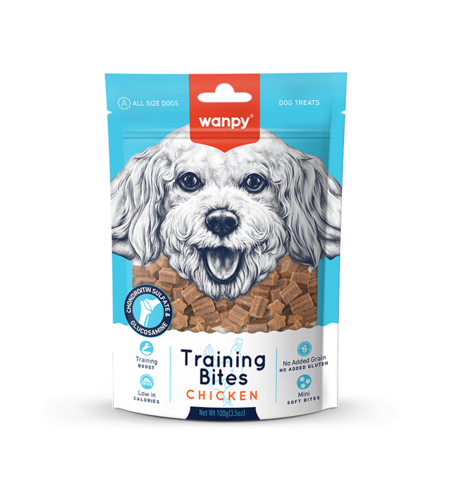 Wanpy Training Bites Chicken 100g