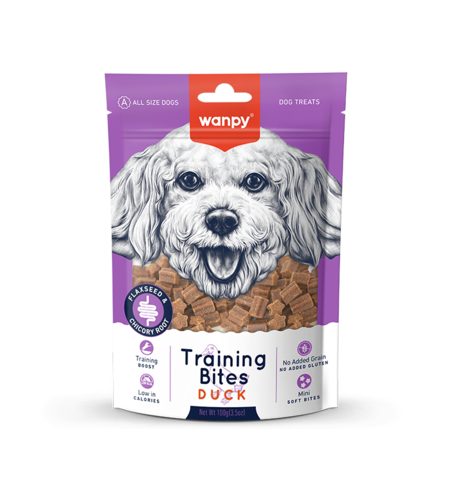 Wanpy Training Bites Duck 100g