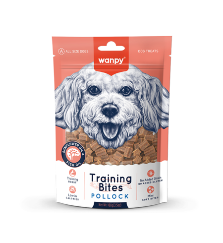 Wanpy Training Bites Pollock 100g