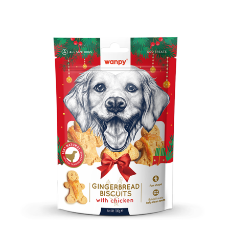 Wanpy Gingerbread Biscuits 100g