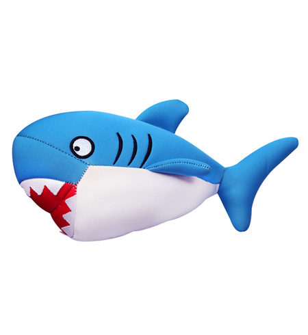 Pet One Dog Toy Splash Squeaky Shark 25.4cmL BL