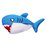 Pet One Dog Toy Splash Squeaky Shark 25.4cmL BL