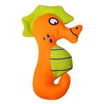 Pet One Dog Toy Splash Squeaky Seahorse 21.6cmH -dog-The Pet Centre
