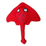 Pet One Dog Toy Splash Squeaky Stingray 26.7cmH -dog-The Pet Centre