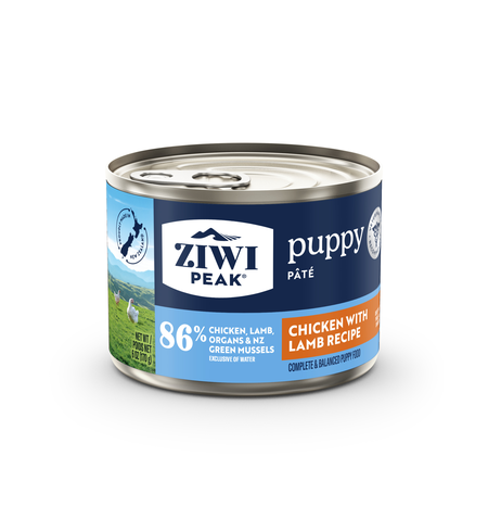 ZIWI Peak Canned Chicken With Lamb Puppy Food 170g