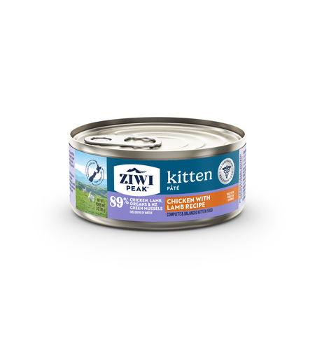 ZIWI Peak Canned Chicken With Lamb Kitten Food 85g