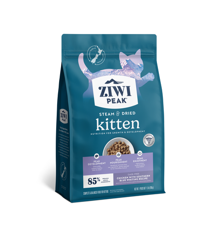 ZIWI Peak Steam And Dried Chicken W Southern Blue Whiting For Kittens 700g