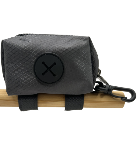 Latched Poop Bag Holder – Oxford Grey