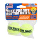 Petsport Tuff Peanut Butter Balls Junior 2 Pack-dog-The Pet Centre