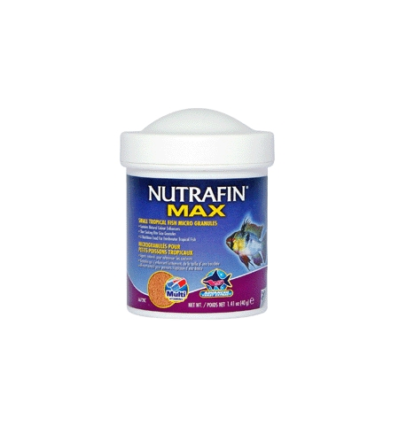 Nutrafin Max Sml Trop Fish Micro Granu 40G