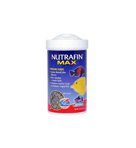 Nutrafin Max Med Spirulina Flakes 77g