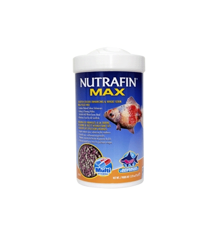 Nutrafin Max Goldfish Colour Enhancing & Wheatgerm Pellets 195g