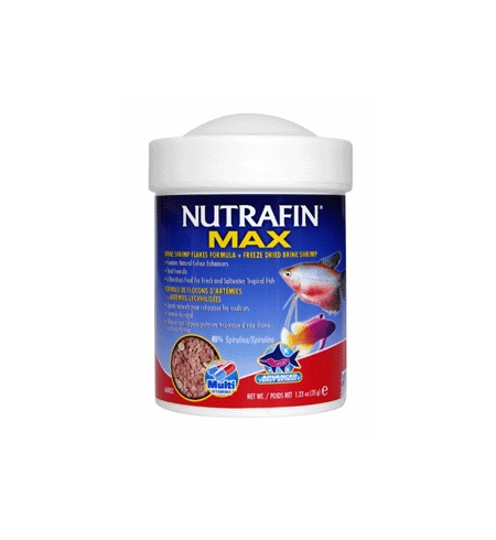 Nutrafin Max Brine & Shrimp Flakes  35G