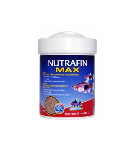 Nutrafin Max Flakes & Tubifex and Earthworms