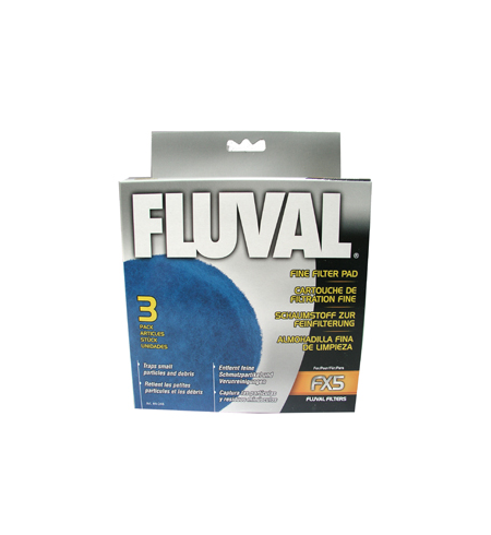 Fluval Fx5 Fine Filter Pad 3Pk