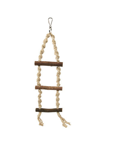 Natural Rope Ladder 3 Rung - 40cm