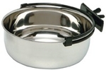 Stainless Steel Securapet Bowl 15cm 900ml-bird-The Pet Centre