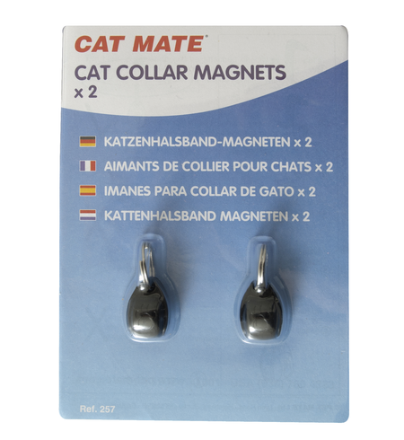 Catmate Collar Magnet  2 pack