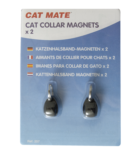 Catmate Collar Magnet  2 pack