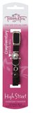 Trouble & Trix Cat Collar High Street Stretch Black-cat-The Pet Centre