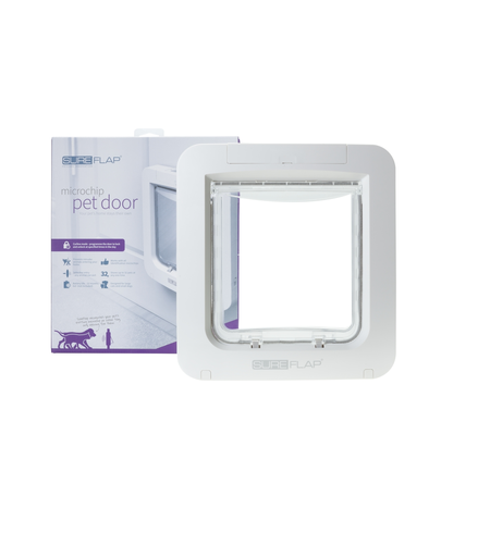 Sureflap Microchip Pet Door - White