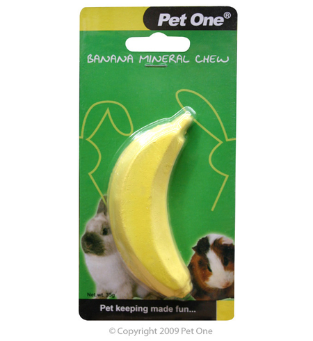 Pet One Banana Mineral Chew 35g