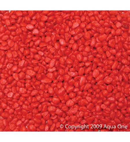 Aqua One Gravel - Scarlet Red 1kg
