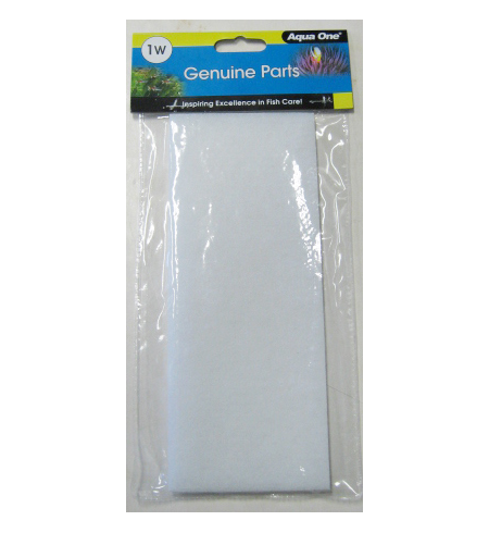 Aqua One White Wool 2 Pack