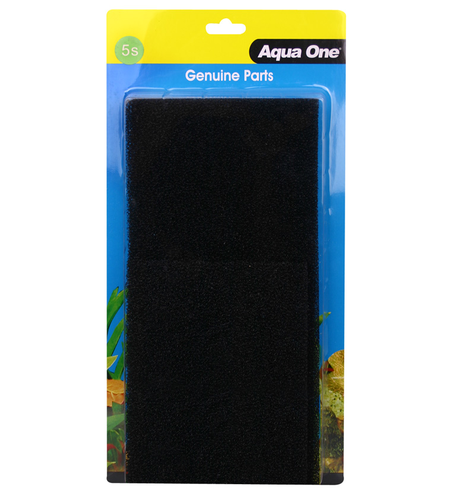 Aqua One Black Sponge 3 Pack