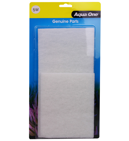 Aqua One White Wool 3 Pack