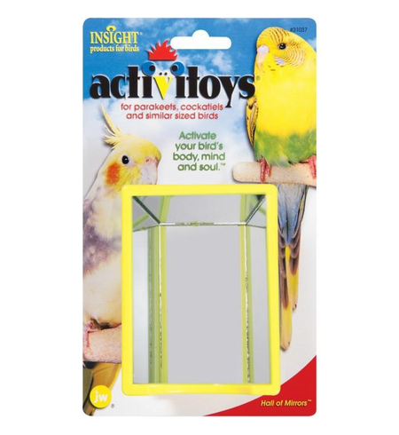 JW Insight Hall Of Mirrors Bird Toy