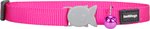 Red Dingo Cat Collar Hot Pink 12mm x 20-32cm-cat-The Pet Centre