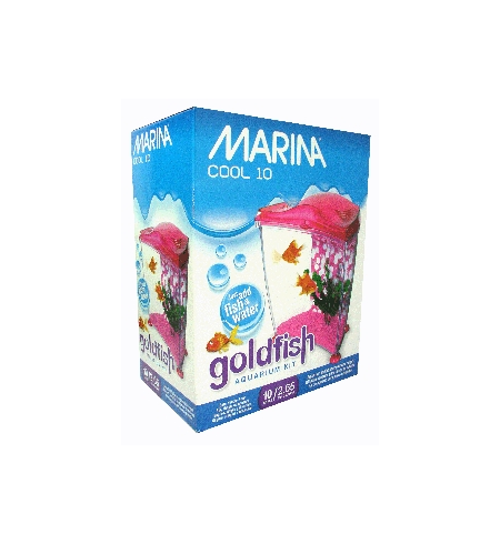 Marina Cool Goldfish Starter Kit 10L Pink