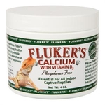 Flukers Calcium Powder With Vitamin D3 57g-fish-The Pet Centre