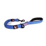 Ezydog Leash Zero Shock 25 Blue-dog-The Pet Centre