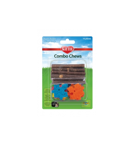 Kaytee Apple Wood & Crispy Puzzle Chews